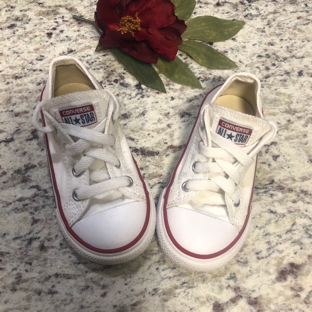 White Converse Shoes